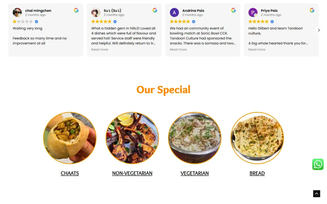 Tandoori Culture: Further down the page