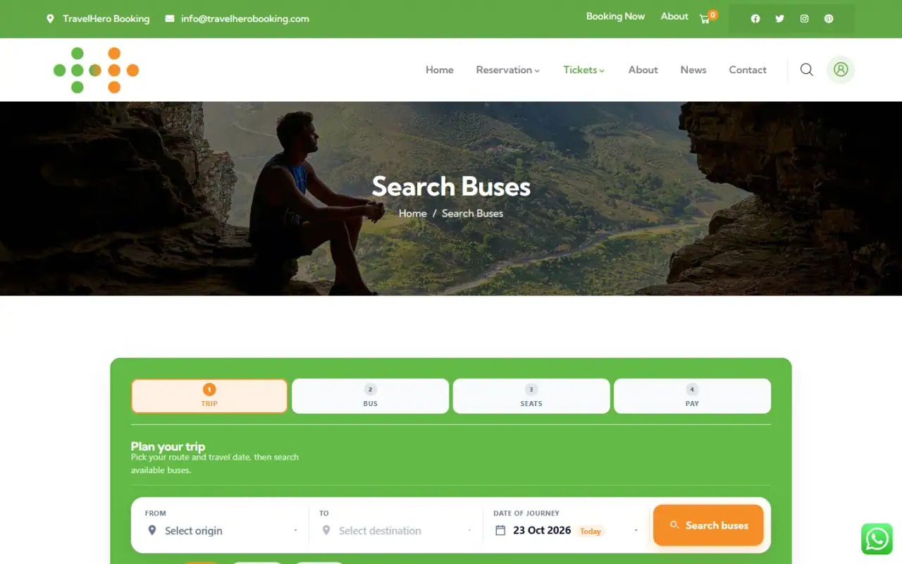 Travel Hero: Another page